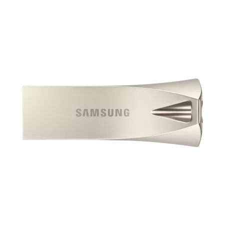 CLE USB SAMSUNG 512G USB 3.1 BAR PLUS - CHAMPAGNE SILVER VITESSE LECTURE JUSQU'A 400Mo/S MUF-512BE3/APC