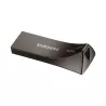 CLE USB SAMSUNG 512G USB 3.1 BAR PLUS - TITAN GRAY VITESSE LECTURE JUSQU'A 400Mo/S MUF-512BE4/APC