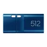 CLE USB SAMSUNG 512G USB 3.1 TYPE C - VITESSE LECTURE JUSQU'A 400Mo/S - MUF-512DA/APC