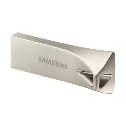 CLE USB SAMSUNG 64G USB 3.1 BAR PLUS - CHAMPAGNE SILVER VITESSE LECTURE JUSQU'A 300Mo/S MUF-64BE3/APC