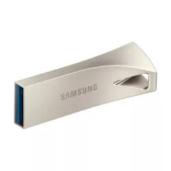 CLE USB SAMSUNG 64G USB 3.1 BAR PLUS - CHAMPAGNE SILVER VITESSE LECTURE JUSQU'A 300Mo/S MUF-64BE3/APC