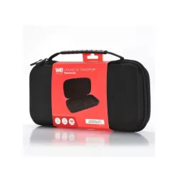 Etui de transport Nintendo Switch 2 - Coque rigide - Intérieur velours - Compartiments de rangement intérieurs - Noir