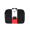 SACOCHE WE PRO 14.1'', polyester 900D, tissu et fermeture imperméable, noir 340x75x240