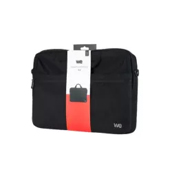 SACOCHE WE PRO 15.6'', polyester 900D, tissu et fermeture imperméable, noir 420x75x310