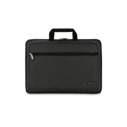 SACOCHE WE 15.6'', dos semi-rigide, polyester + EVA , gris foncé 410x45x285