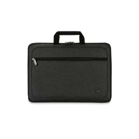 SACOCHE WE 15.6'', dos semi-rigide, polyester + EVA , gris foncé 410x45x285