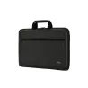 SACOCHE WE 15.6'', dos semi-rigide, polyester + EVA , gris foncé 410x45x285