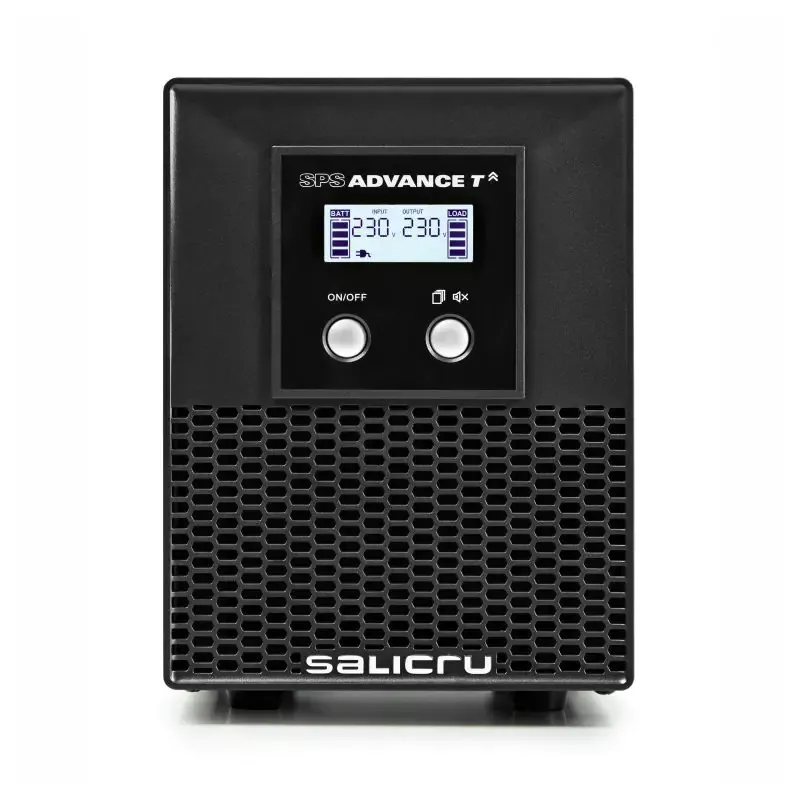 SALICRU Onduleur SPS 1500 ADV T, Tour Line-interactive 1500VA USB prises 6 × IEC C13 batterie 2 x 9Ah 6A0EA000003