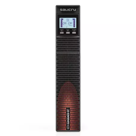 SALICRU Onduleur SPS 2000 ADV RT2, Rack/Tour Line-interactive 2000VA USB prises 8xIEC C13 Batteries 4x9Ah 6A0CA000004