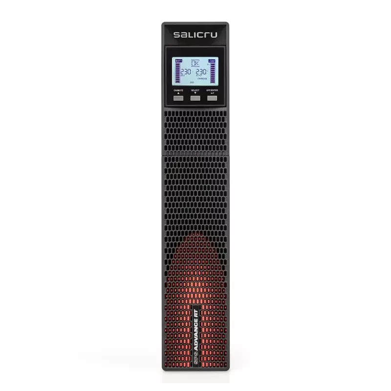 SALICRU Onduleur SPS 3000 ADV RT2, Rack/Tour Line-interactive 3000VA USB prises 8xIEC C13 + 1xIEC C19 Batteries 6x9Ah…