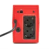 SALICRU Onduleur SPS 850 SOHO + Line-interactive 850VA 2USB 2prises Shuko/FR Protection surcharge avec charge APFC 647CA000003
