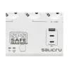 SALICRU Multiprises Parafoudre SPS.SAFE MASTER PLUS Blanc 6 prises Shuko/FR 13kA câble 1,4m fixation mur,syst rotatif 2 USB-C…