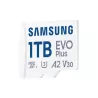 CARTE MEMOIRE SAMSUNG 1TO MICRO SD EVO PLUS 2024 avec adaptateur SD classe 10 Lecture 160 Mo/s Ecriture 160 Mo/s MB-MC1T0SA/EU