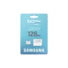 CARTE MEMOIRE SAMSUNG 128G MICRO SD EVO PLUS 2024 avec adaptateur SD classe 10 Lecture 160 Mo/s Ecriture 160 Mo/s MB-MC128SA/EU