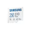 CARTE MEMOIRE SAMSUNG 256G MICRO SD EVO PLUS 2024 avec adaptateur SD classe 10 Lecture 160 Mo/s Ecriture 160 Mo/s MB-MC256SA/EU
