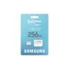 CARTE MEMOIRE SAMSUNG 256G MICRO SD EVO PLUS 2024 avec adaptateur SD classe 10 Lecture 160 Mo/s Ecriture 160 Mo/s MB-MC256SA/EU