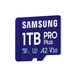 CARTE MEMOIRE SAMSUNG 1 To MICRO-SD PRO PLUS 2023 avec lecteur USB Classe 10 / MB-MD1T0SB/WW