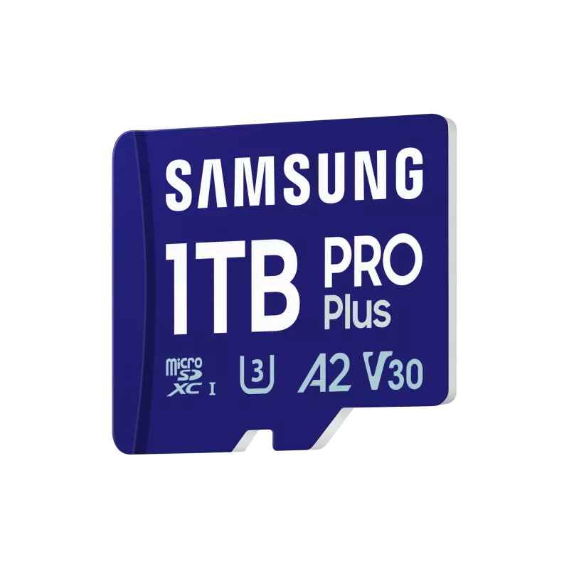 CARTE MEMOIRE SAMSUNG 1 To MICRO-SD PRO PLUS 2023 avec lecteur USB Classe 10 / MB-MD1T0SB/WW