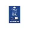 CARTE MEMOIRE SAMSUNG 128 Go MICRO-SD PRO PLUS 2023 avec lecteur USB Classe 10 / MB-MD128SB/WW