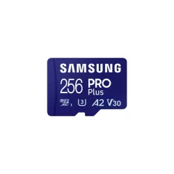 CARTE MEMOIRE SAMSUNG 256 Go MICRO-SD PRO PLUS avec lecteur USB Classe 10 / MB-MD256SB/WW