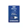 CARTE MEMOIRE SAMSUNG 256 Go MICRO-SD PRO PLUS avec lecteur USB Classe 10 / MB-MD256SB/WW
