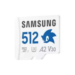 CARTE MEMOIRE SAMSUNG 512 Go MICRO-SD Sonic PRO PLUS Classe 10 MB-MD512SA/LC1