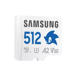 CARTE MEMOIRE SAMSUNG 512 Go MICRO-SD Sonic PRO PLUS Classe 10 MB-MD512SA/LC1