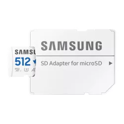 CARTE MEMOIRE SAMSUNG 512 Go MICRO-SD Sonic PRO PLUS Classe 10 MB-MD512SA/LC1