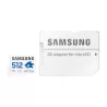 CARTE MEMOIRE SAMSUNG 512 Go MICRO-SD Sonic PRO PLUS Classe 10 MB-MD512SA/LC1