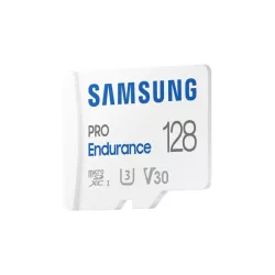 CARTE MEMOIRE SAMSUNG 128 Go MICRO-SD Pro Endurance avec adaptateur SD Classe 10 Lecture 100 Mo/s Ecriture 40 Mo/s MB-MJ128KA/EU