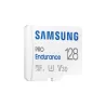 CARTE MEMOIRE SAMSUNG 128 Go MICRO-SD Pro Endurance avec adaptateur SD Classe 10 Lecture 100 Mo/s Ecriture 40 Mo/s MB-MJ128KA/EU