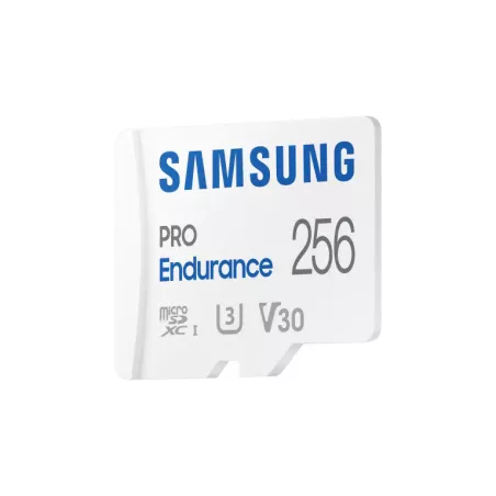 CARTE MEMOIRE SAMSUNG 256 Go MICRO-SD Pro Endurance avec adaptateur SD Classe 10 Lecture 100 Mo/s Ecriture 40 Mo/s MB-MJ256KA/EU