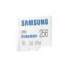 CARTE MEMOIRE SAMSUNG 256 Go MICRO-SD Pro Endurance avec adaptateur SD Classe 10 Lecture 100 Mo/s Ecriture 40 Mo/s MB-MJ256KA/EU