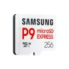 Carte mémoire Samsung 256G Micro SDXC P9 express classe U3 V30 A1 PCIe Gen3.0x1 NVMe 1.3 Lecture SD Express 800 Mo/s UHS-I 90…