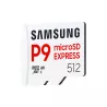 Carte mémoire Samsung 512G Micro SDXC P9 express classe U3 V30 A1 PCIe Gen3.0x1 NVMe 1.3 Lecture SD Express 800 Mo/s UHS-I 90…