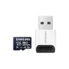 CARTE MEMOIRE SAMSUNG 128 Go MICRO-SD PRO Ultimate avec lecteur USB Classe 10 Lecture 200 Mo/s Ecriture 130 Mo/s MB-MY128SB/WW