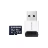 CARTE MEMOIRE SAMSUNG 256 Go MICRO-SD PRO Ultimate avec lecteur USB Classe 10 Lecture 200 Mo/s Ecriture 130 Mo/s MB-MY256SB/WW