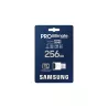CARTE MEMOIRE SAMSUNG 256 Go MICRO-SD PRO Ultimate avec lecteur USB Classe 10 Lecture 200 Mo/s Ecriture 130 Mo/s MB-MY256SB/WW