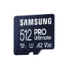 CARTE MEMOIRE SAMSUNG 512 Go MICRO-SD Pro Ultimate Classe 10 Lecture 200 Mo/s Ecriture 130 Mo/s MB-MY512SA/WW