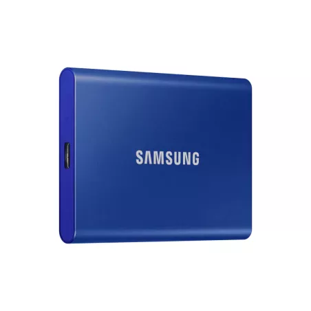 SSD EXT SAMSUNG T7 1TO bleu indigo USB 3.2 Gen 2 Lecture 1050 Mo/s Ecriture 1000 Mo/s MU-PC1T0H/WW