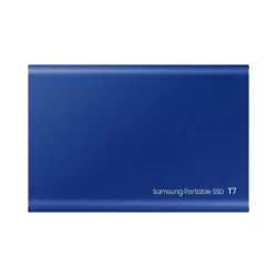 SSD EXT SAMSUNG T7 1TO bleu indigo USB 3.2 Gen 2 Lecture 1050 Mo/s Ecriture 1000 Mo/s MU-PC1T0H/WW
