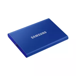 SSD EXT SAMSUNG T7 1TO bleu indigo USB 3.2 Gen 2 Lecture 1050 Mo/s Ecriture 1000 Mo/s MU-PC1T0H/WW