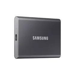 SSD EXT SAMSUNG T7 1TO gris titane USB 3.2 Gen 2 Lecture 1050 Mo/s Ecriture 1000 Mo/s MU-PC1T0T/WW