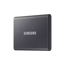 SSD EXT SAMSUNG T7 1TO gris titane USB 3.2 Gen 2 Lecture 1050 Mo/s Ecriture 1000 Mo/s MU-PC1T0T/WW