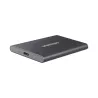 SSD EXT SAMSUNG T7 1TO gris titane USB 3.2 Gen 2 Lecture 1050 Mo/s Ecriture 1000 Mo/s MU-PC1T0T/WW