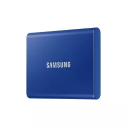 SSD EXT SAMSUNG T7 2TO bleu indigo USB 3.2 Gen 2 Lecture 1050 Mo/s Ecriture 1000 Mo/s MU-PC2T0H/WW
