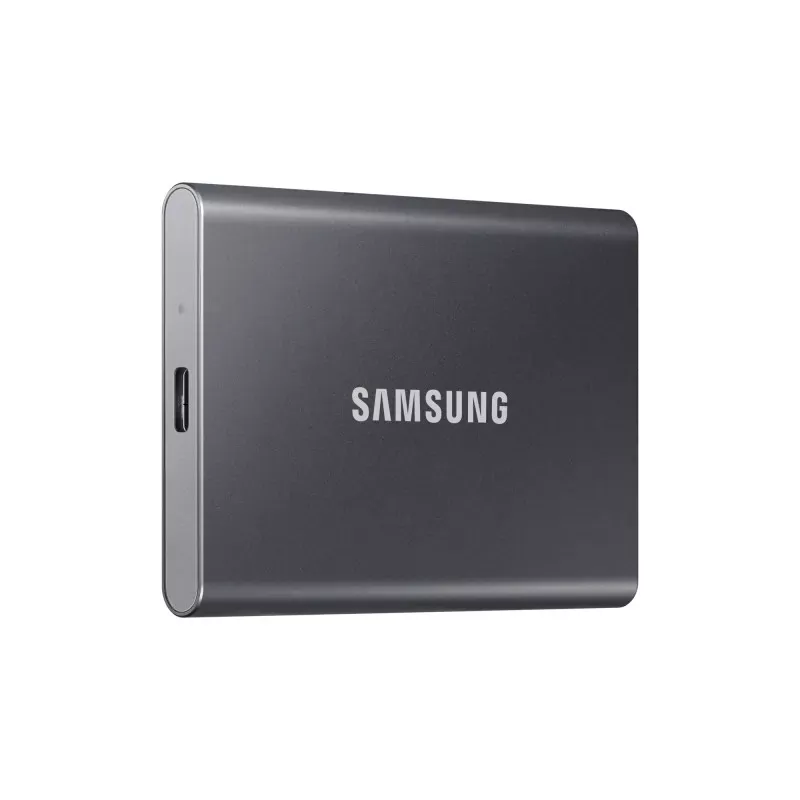 SSD EXT SAMSUNG T7 4To gris titane USB 3.2 Gen 2 Lecture 1050 Mo/s Ecriture 1000 Mo/s MU-PC4T0T/WW