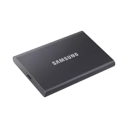 SSD EXT SAMSUNG T7 4To gris titane USB 3.2 Gen 2 Lecture 1050 Mo/s Ecriture 1000 Mo/s MU-PC4T0T/WW