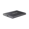 SSD EXT SAMSUNG T7 4To gris titane USB 3.2 Gen 2 Lecture 1050 Mo/s Ecriture 1000 Mo/s MU-PC4T0T/WW