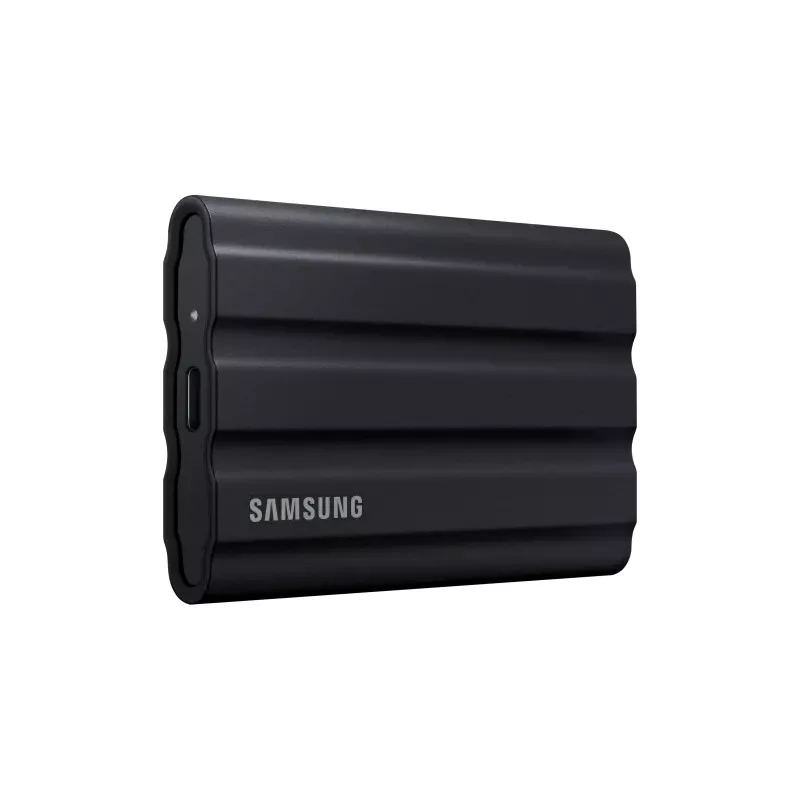 SSD EXT SAMSUNG T7 Shield 1000G Noir USB 3.2 Gen 2 Lecture 1050 Mo/s Ecriture 1000 Mo/s MU-PE1T0S/EU